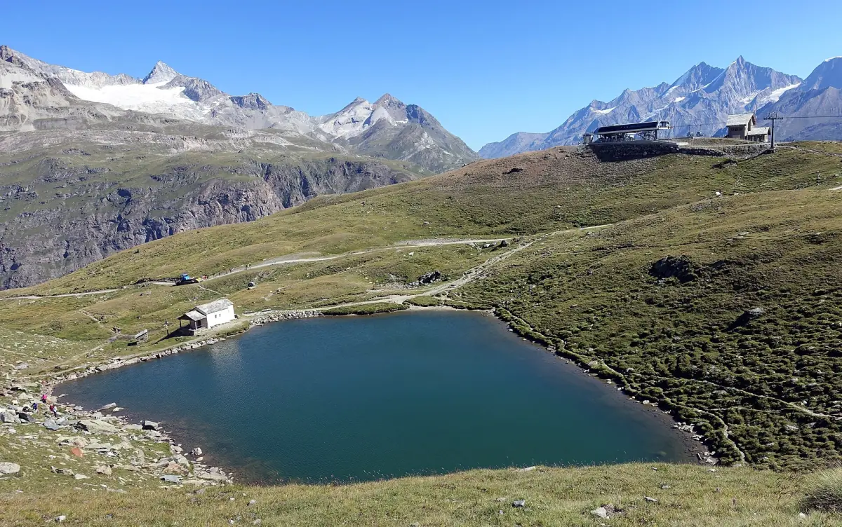 The Schwarzsee with its small chapel above Zermatt